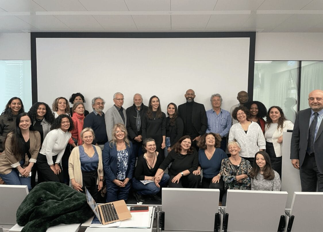 The masterclass attendees