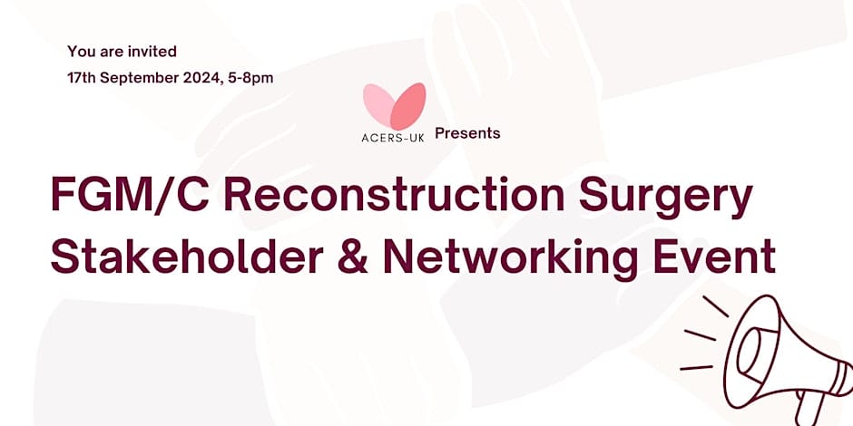 FGM/C Reconstruction Surgery Stakeholder & Networking Event